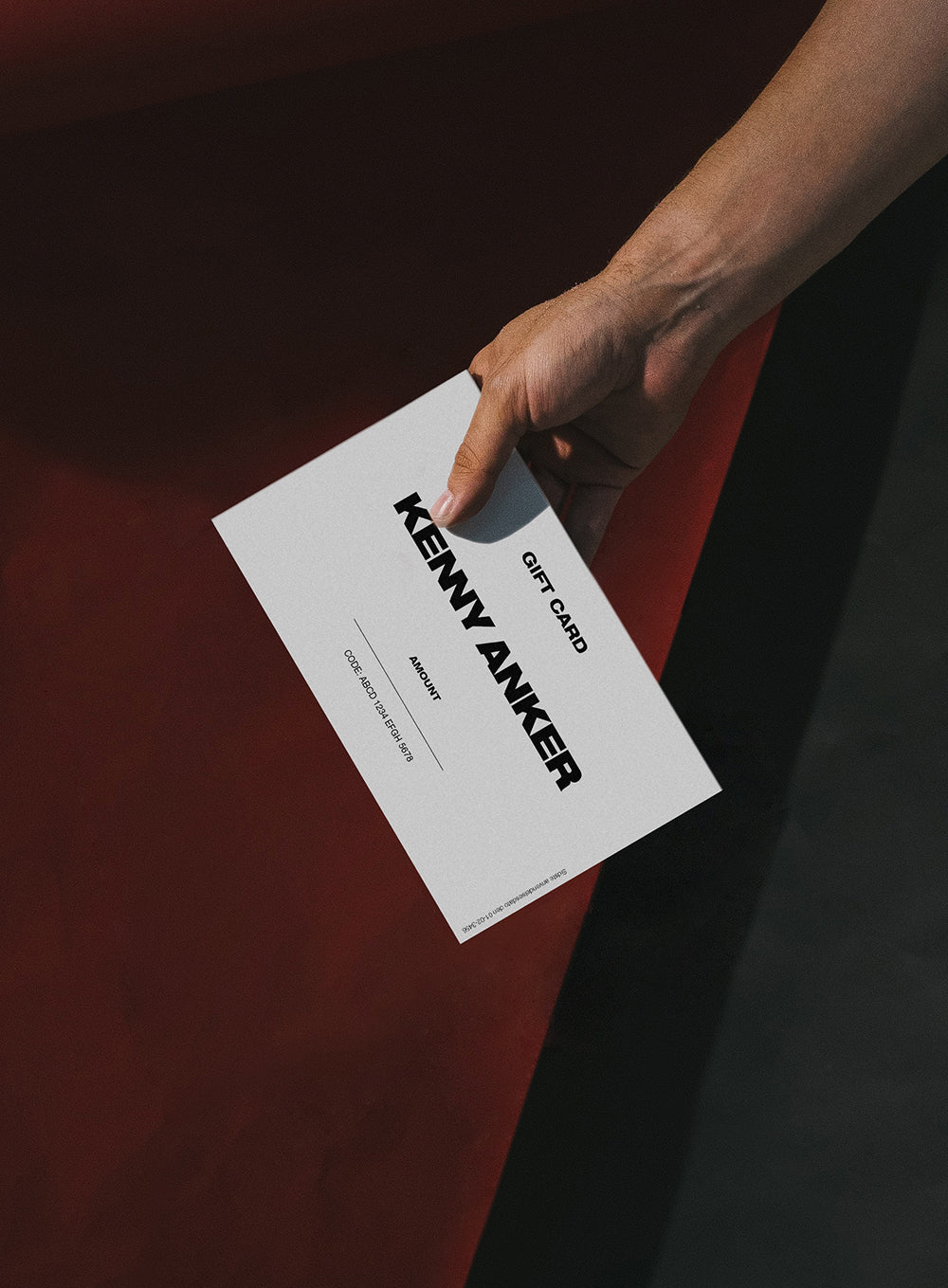 KENNY ANKER GIFTCARD