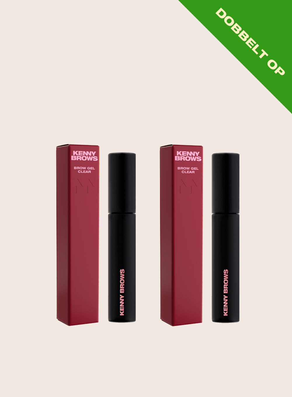 KENNY BROWS Brow Gel Clear DUO